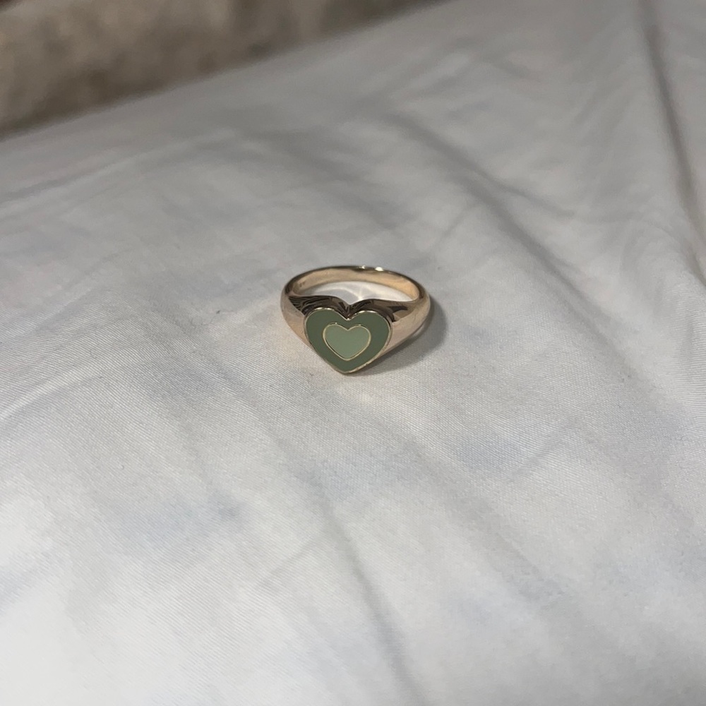Heart shaped ring